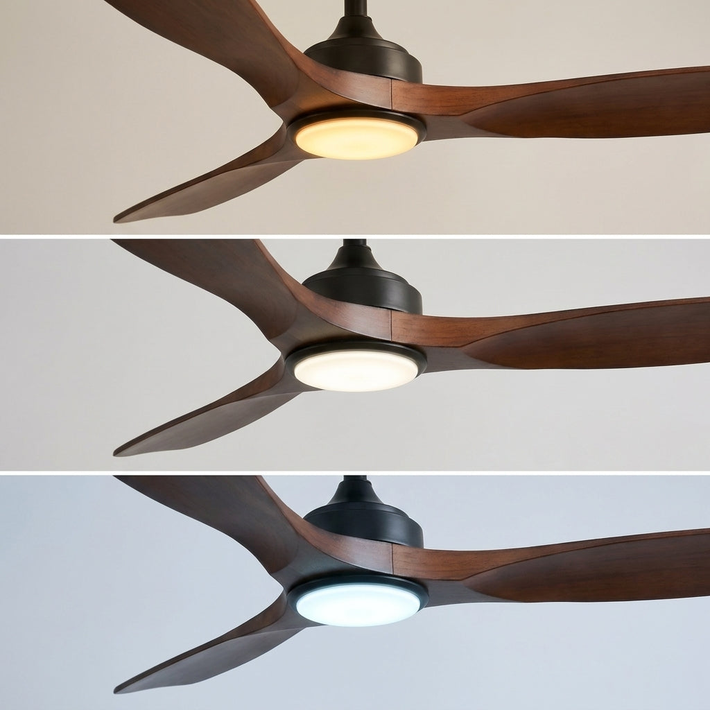 Eolia Alizé — Ventilateur de plafond en bois, silencieux