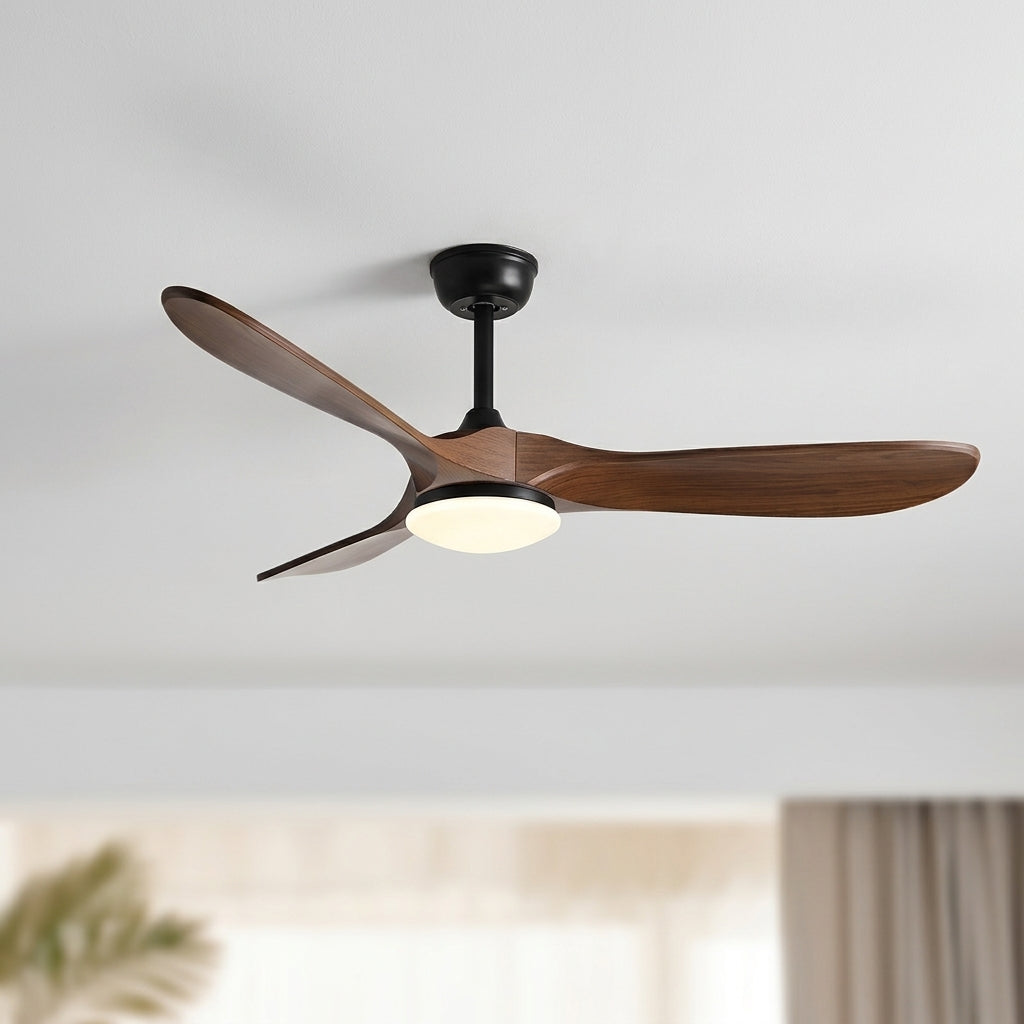 Eolia Air — Ventilateur de plafond en bois, silencieux