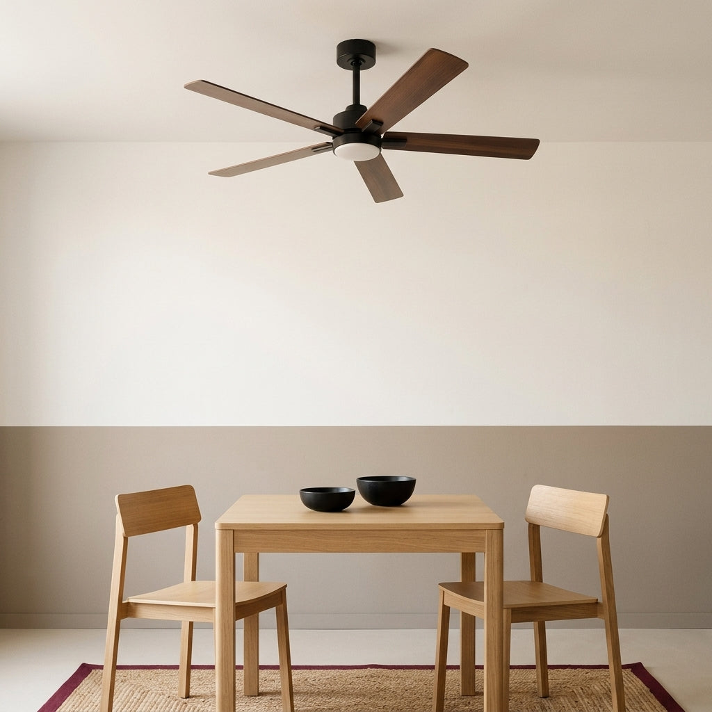 Eolia Pampero — Ventilateur de plafond en bois, silencieux