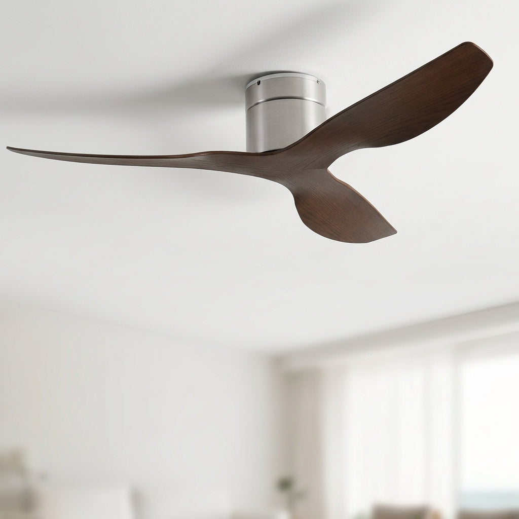 Eolia Stromboli — Ventilateur de plafond en bois, silencieux