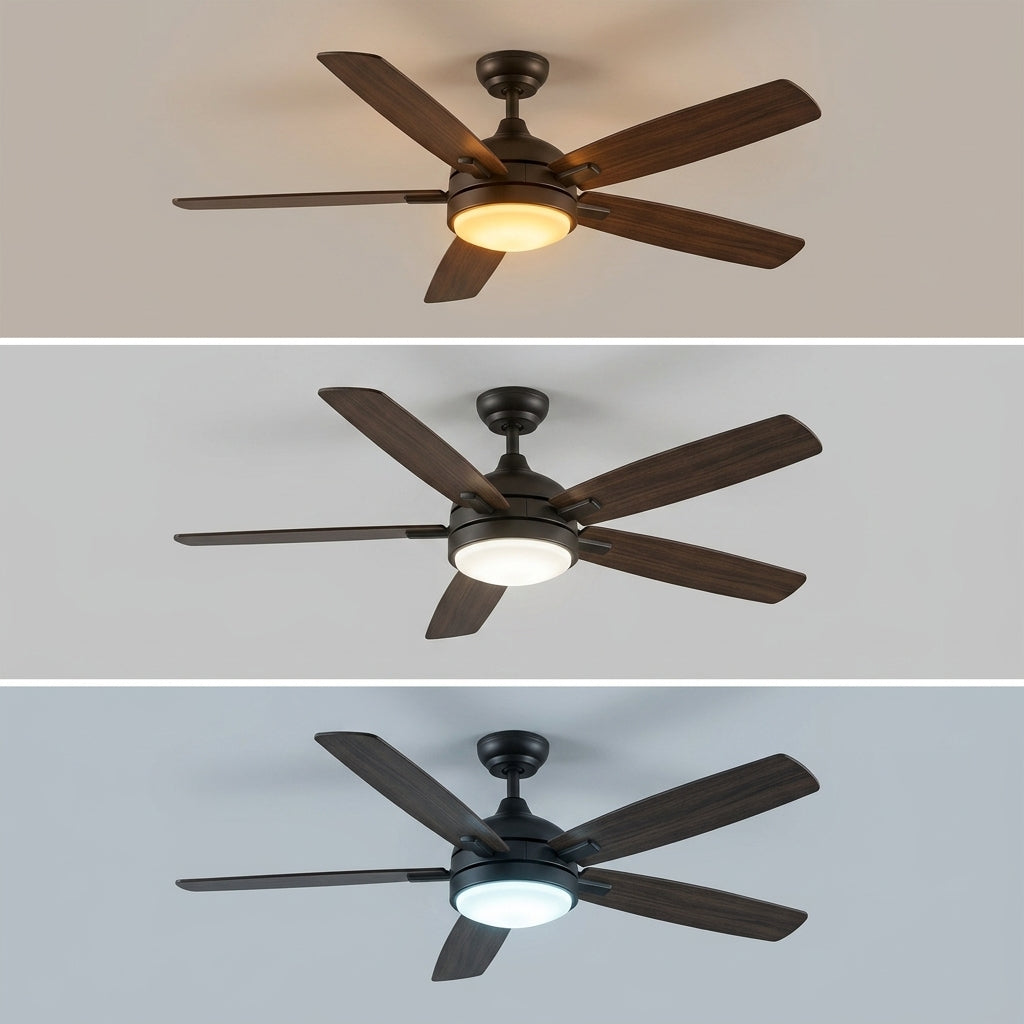Eolia Pampero — Ventilateur de plafond en bois, silencieux