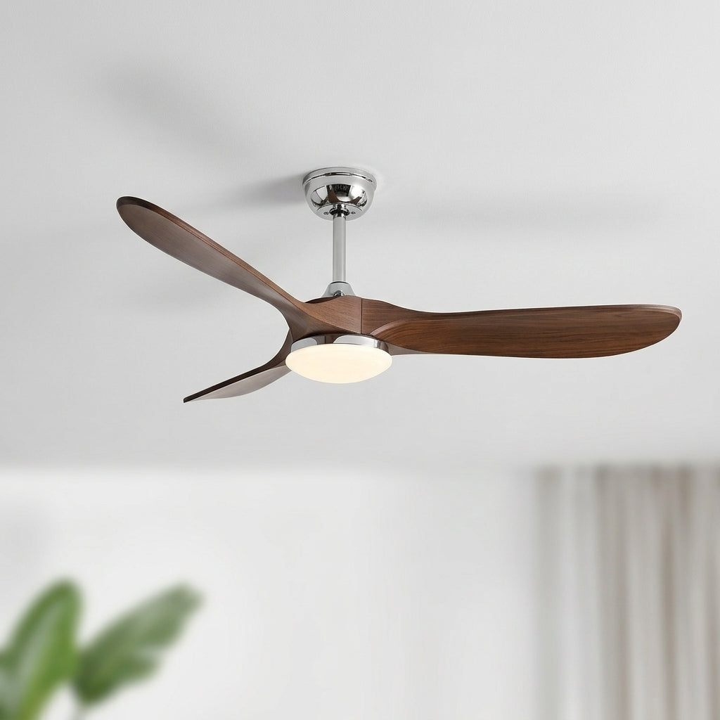 Eolia Air — Ventilateur de plafond en bois, silencieux