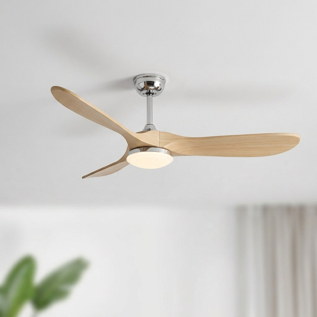 Eolia Air — Ventilateur de plafond en bois, silencieux