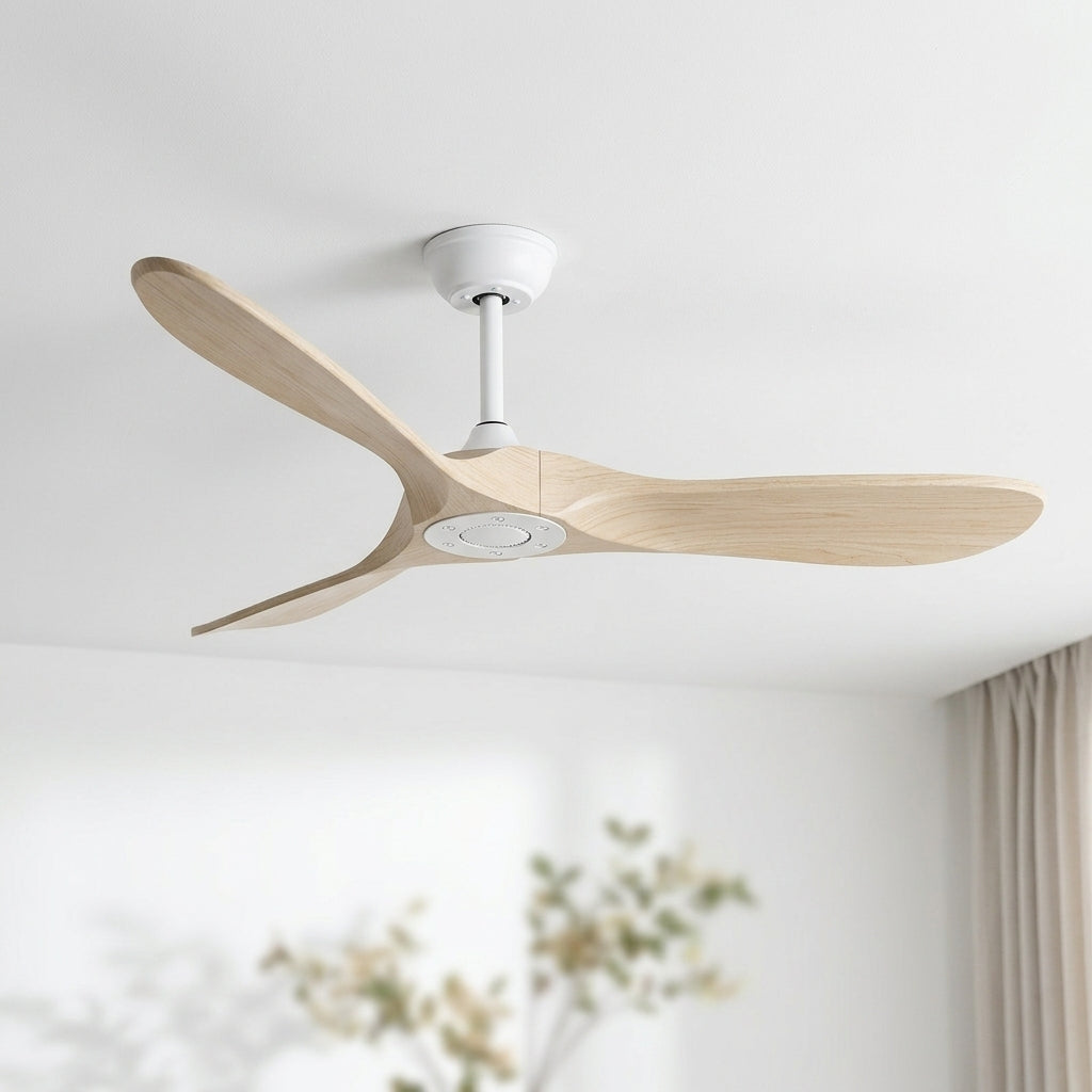 Eolia Air sans lumière — Ventilateur de plafond en bois, silencieux
